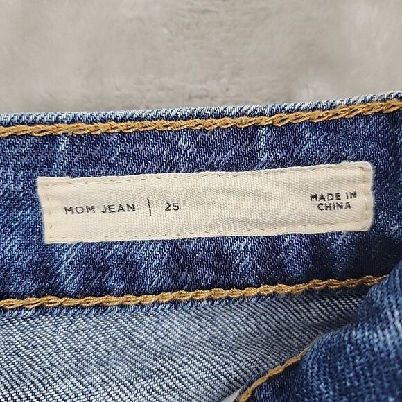 Pacsun Womens Mom Ankle Jeans Size 25x25 Tapered Leg High Rise - Picture 6 of 12